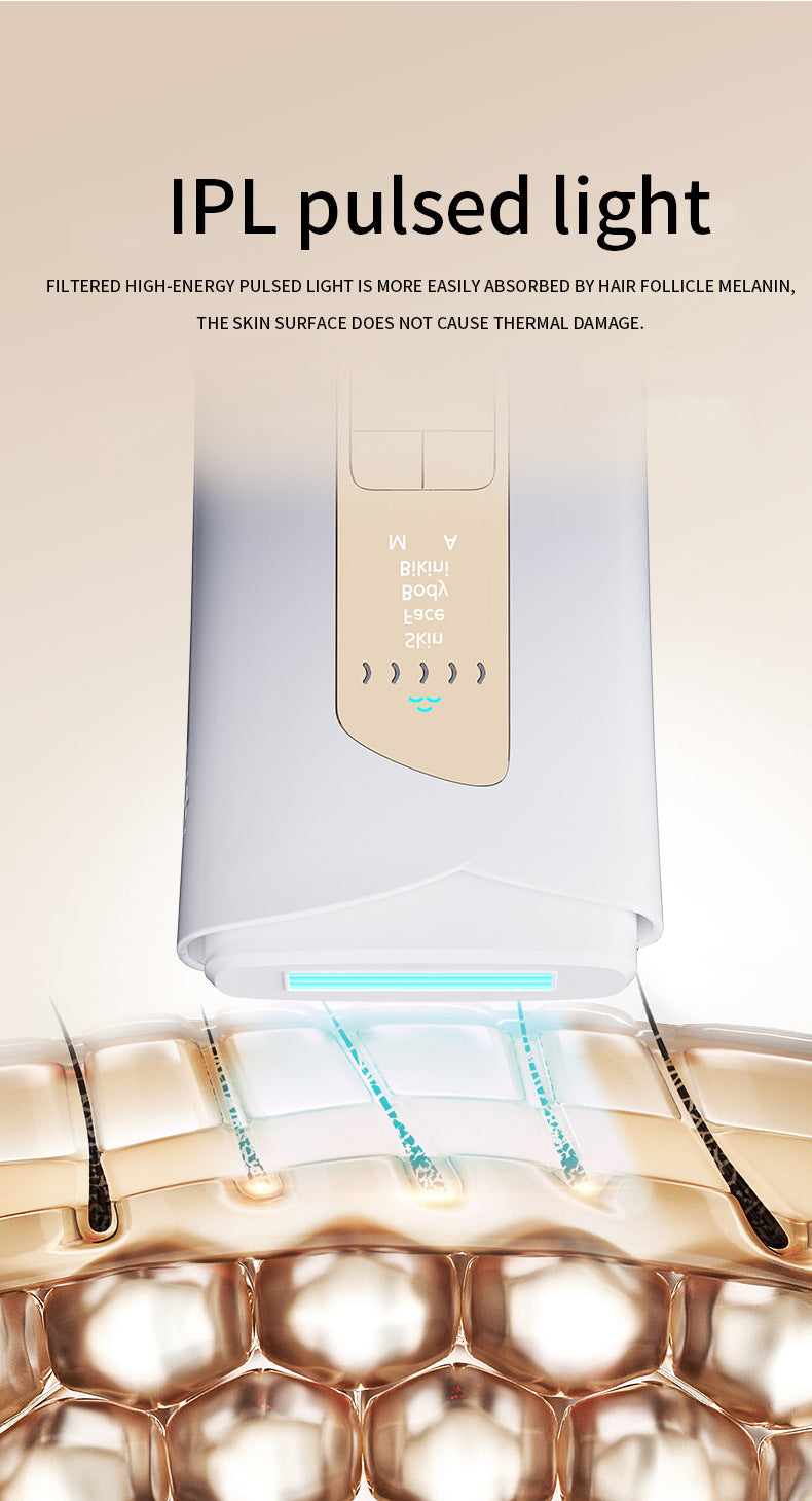 Hair Removal, Painless IPL Intense Pulse Hair Removal Device, Laser Hair Removal Machine