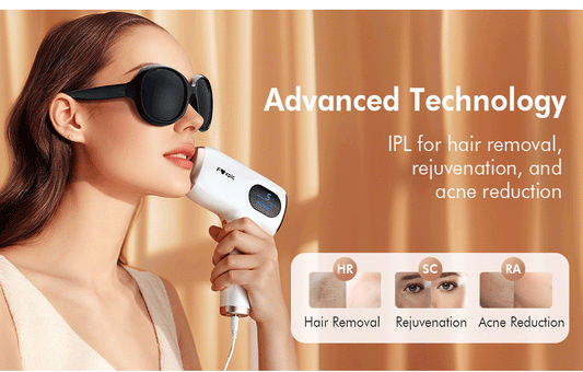 Hair Removal, Painless IPL Intense Pulse Hair Removal Device, Laser Hair Removal Machine